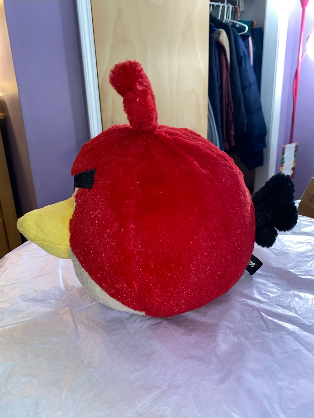 🐦🔥Red Angry Bird Stuffed Character - Picture 6 of 12